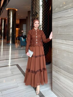 Pamira Elbise Kahverengi
