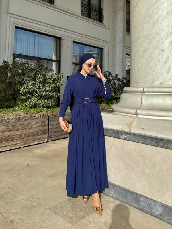 Zehra Elbise Lacivert