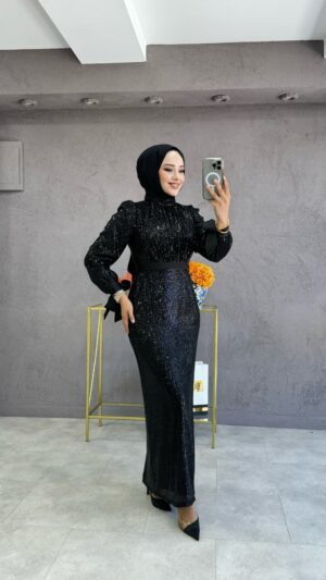 Aycan Abiye Siyah
