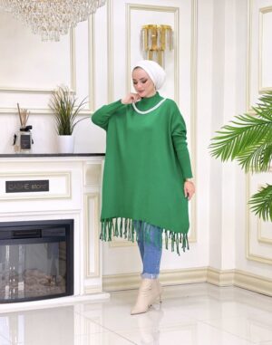 Saliha Tunik Bennetton Yeşili