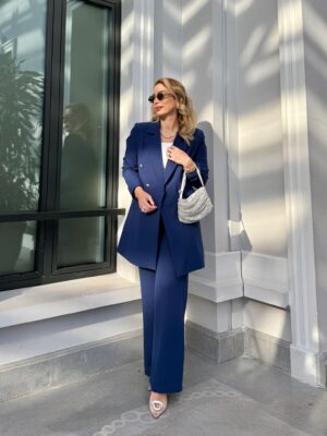 Asel Takım Lacivert