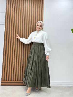 Rümeysa Etek Haki