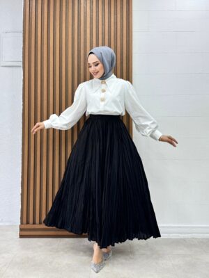 Rümeysa Etek Siyah