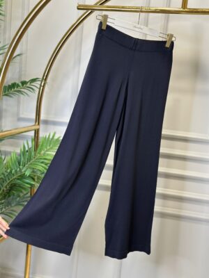 25K002 Bol Paça Triko Pantolon Lacivert