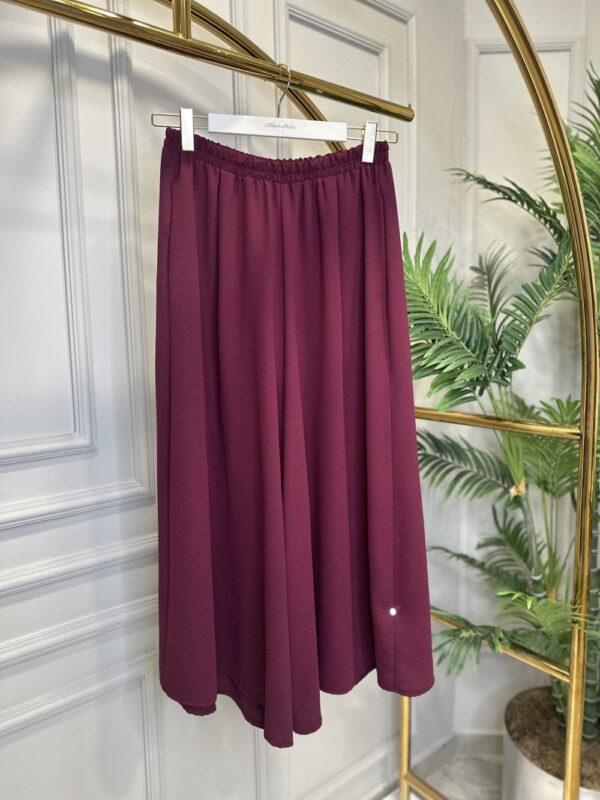 26081 Bol Paça Pantolon Vişne