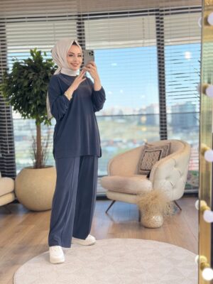 34701 Tonaton Önü Yazı Baskılı Takım Siyah