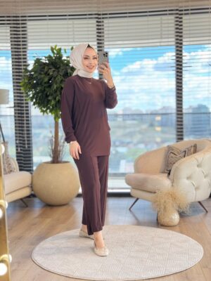 4002 Eflin Takım Kahve