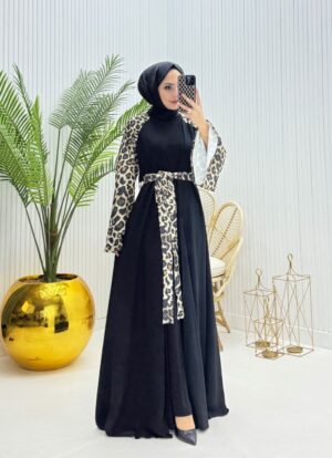 Leopar Ferace Siyah Siyah
