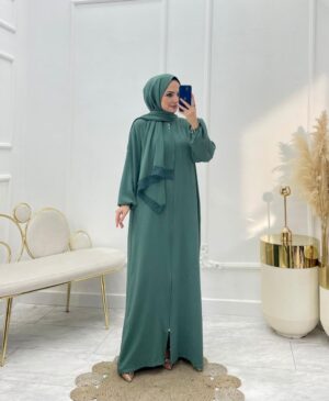 Namaz Elbisesi Mint Yeşili  Mint Yeşili