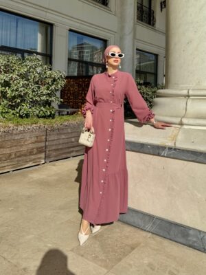 Binay Elbise Gül Kurusu