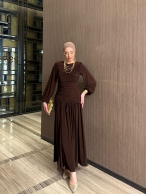 Gizem Elbise Acı Kahve
