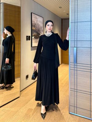 Gizem Elbise Siyah