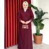 Irmak Elbise Bordo