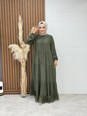 Maya Elbise Haki