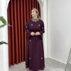 Beyza Elbise Mürdüm - Görsel 2