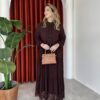 Maya Elbise Acı Kahve - Görsel 2