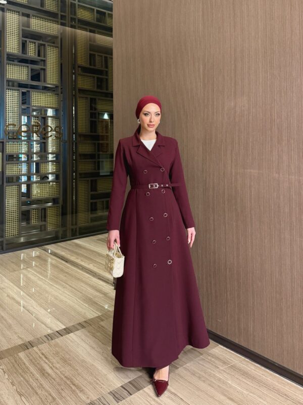 Meryem Elbise Bordo - Görsel 2