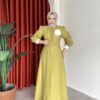 Parla Elbise Yağ Yeşili - Görsel 2