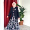 Müberra Elbise Takım Siyah - Görsel 2