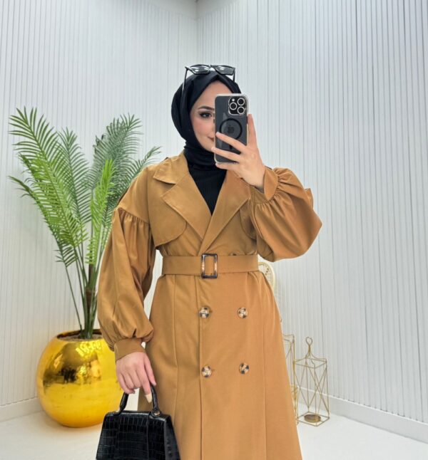 Nilüfer Tesettür Trenç Taba Taba - Görsel 2