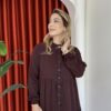 Maya Elbise Acı Kahve - Görsel 3