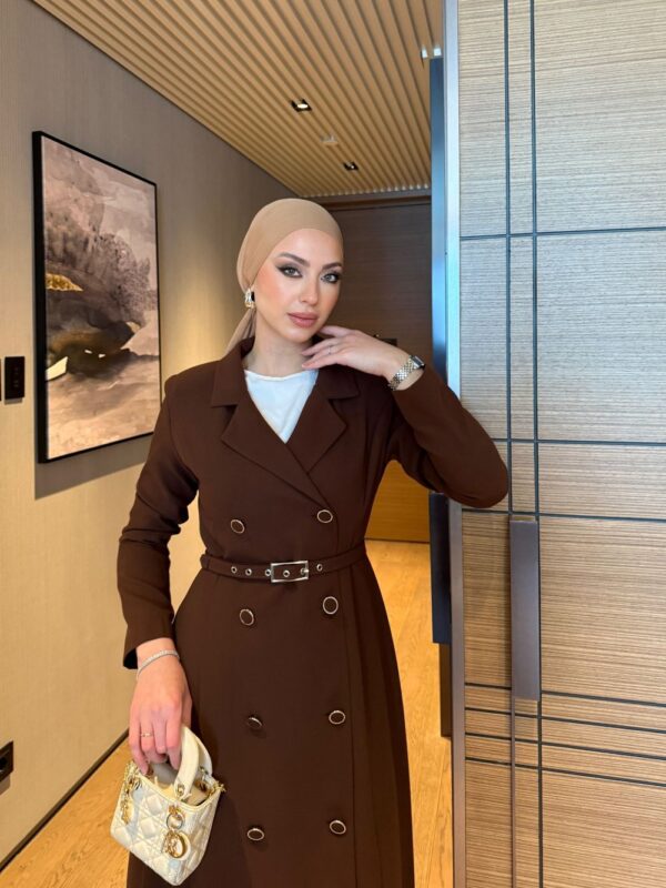 Meryem Elbise Kahverengi - Görsel 3