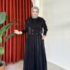 Nida Elbise Siyah - Görsel 3