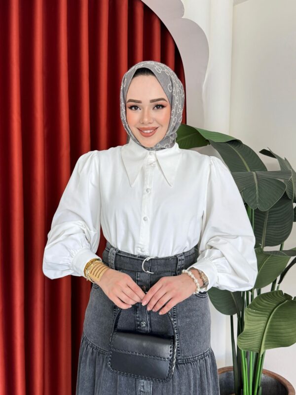 Duygu Etek Antrasit - Görsel 3