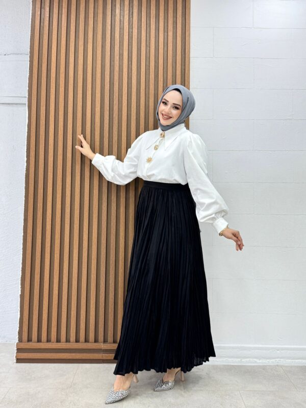 Rümeysa Etek Siyah - Görsel 3