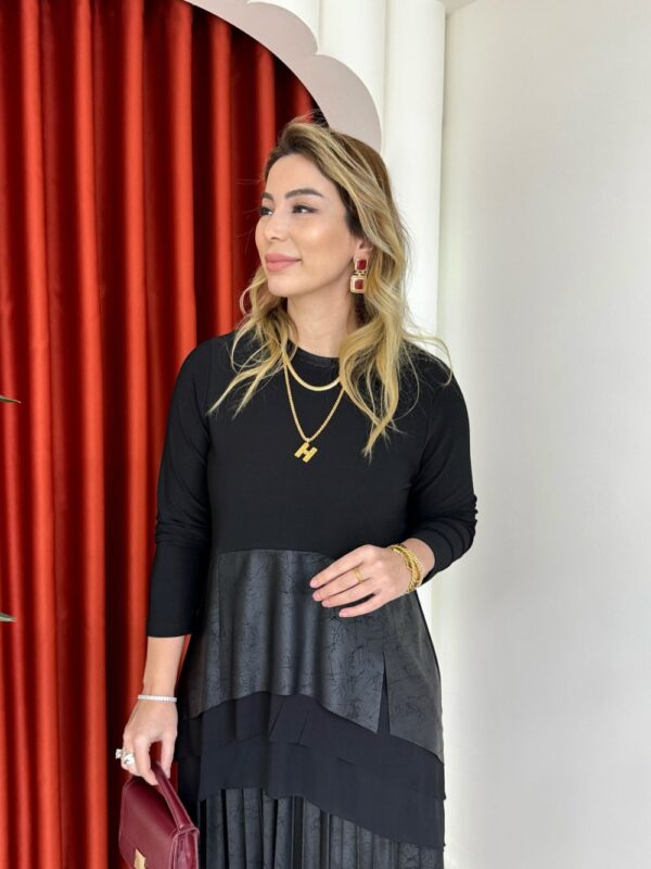 Zübeyde Takım Siyah - Görsel 3