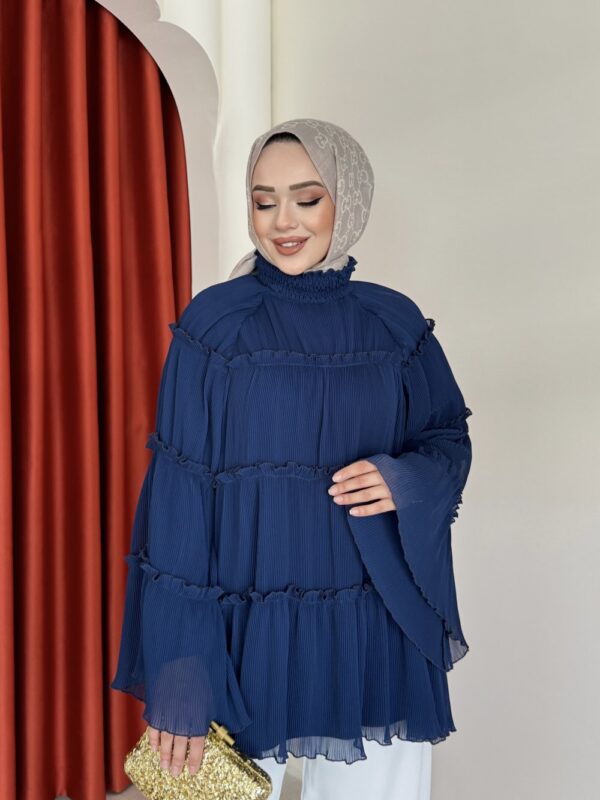 Firuze Tunik Lacivert - Görsel 4