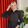 Bediha Elbise Siyah - Görsel 4