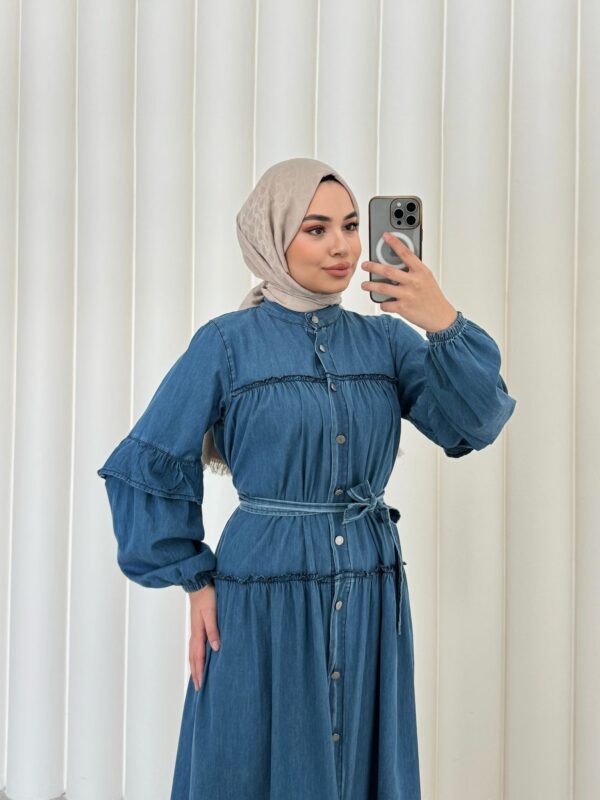 Masal Elbise Açık Mavi - Görsel 4