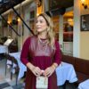Kübra Elbise Takım Bordo - Görsel 5