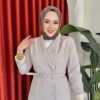 Irmak Elbise Bej - Görsel 5